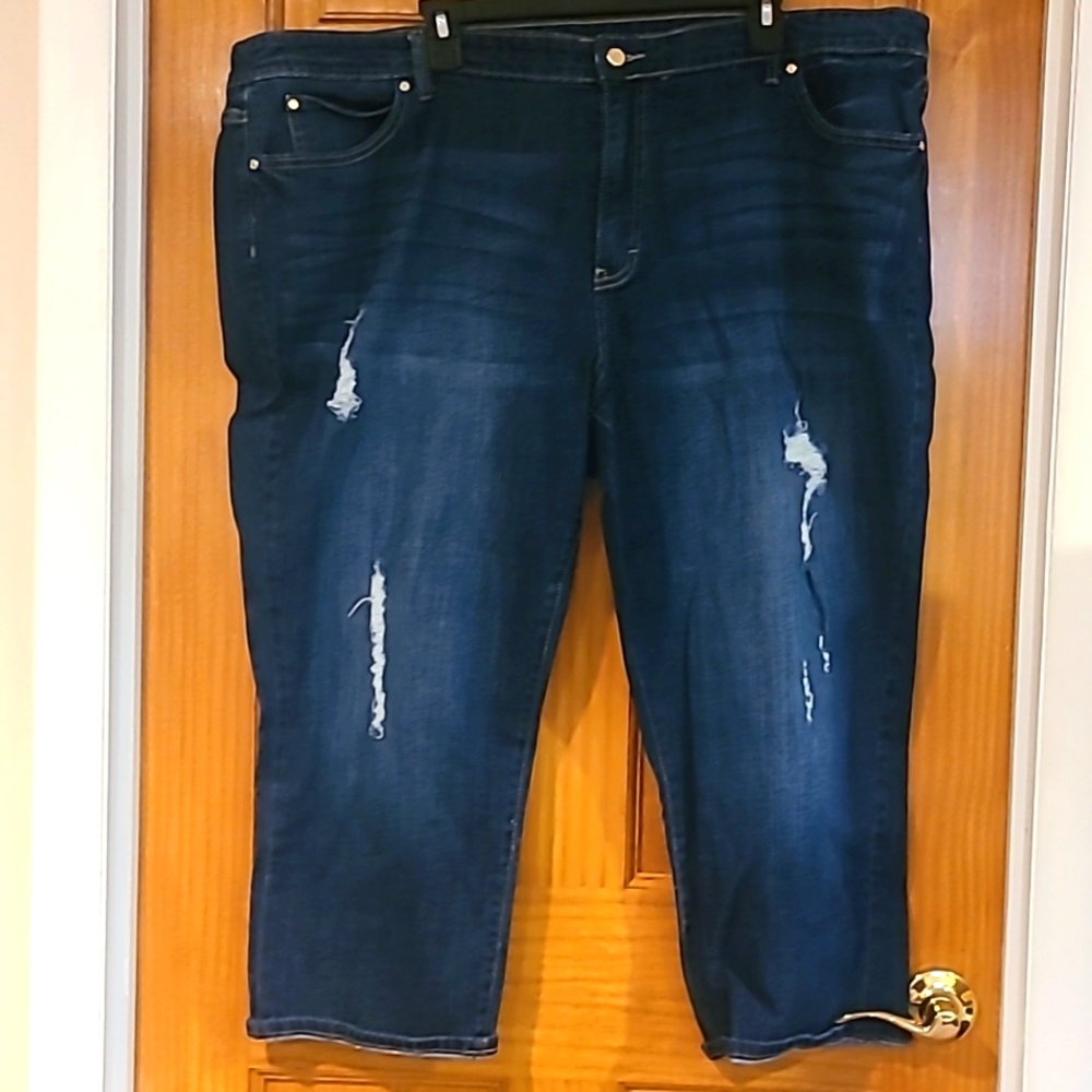 Jennifer lopez Capri 24w denim
